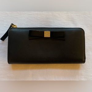 Kate Spade Black Bow Wallet
